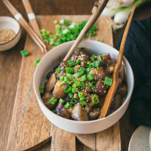 recette Aubergine japonaise au miso