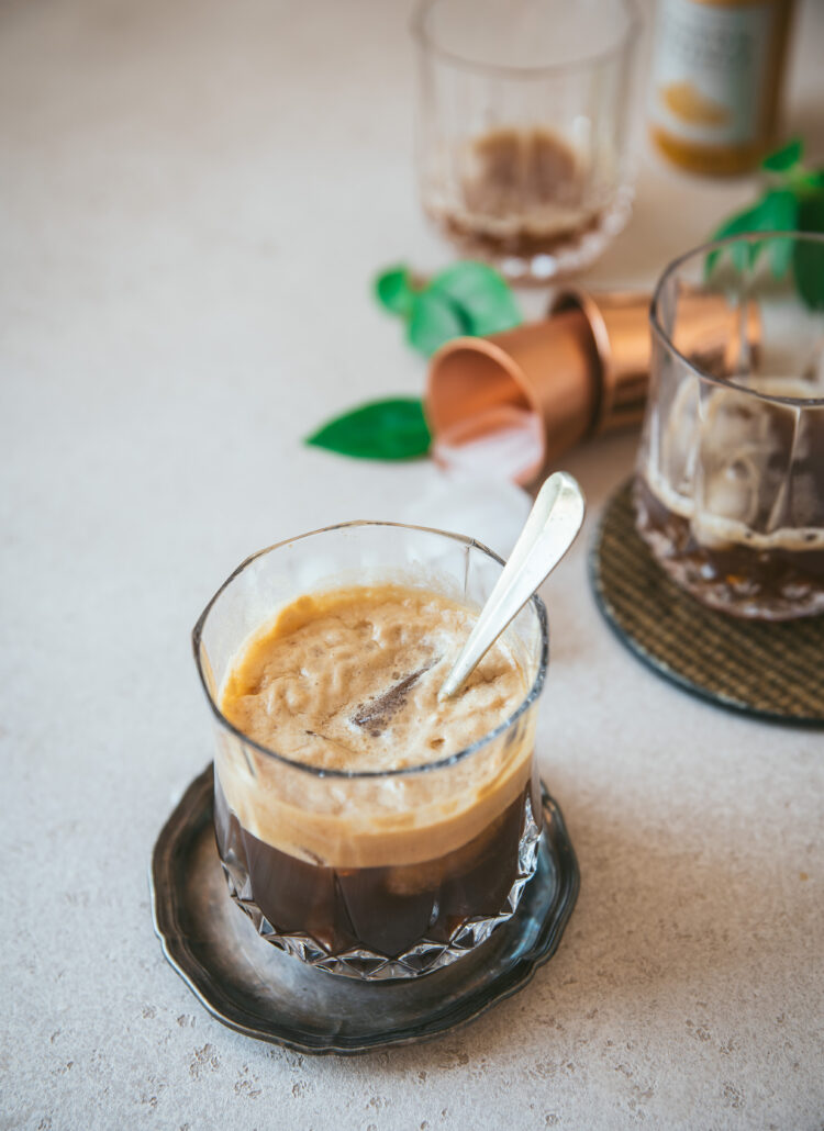 Café Tonic cocktail avec ou sans alcool