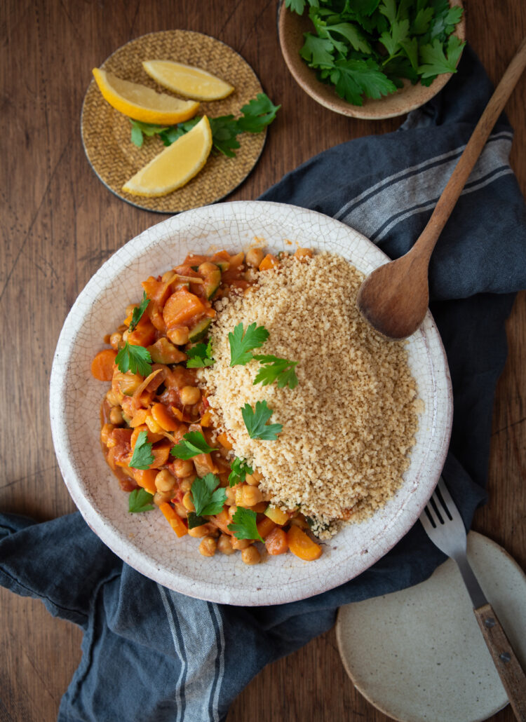 recette Curry de légumes et pois chiches