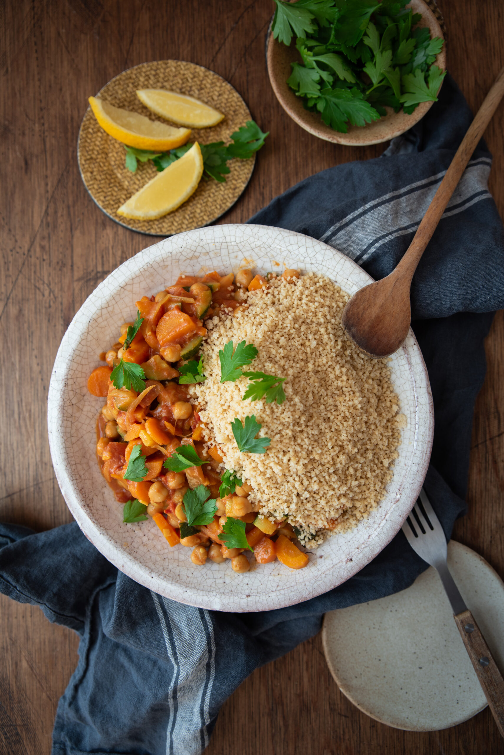 Vegetable curry with chickpeas and coconut milk recipe