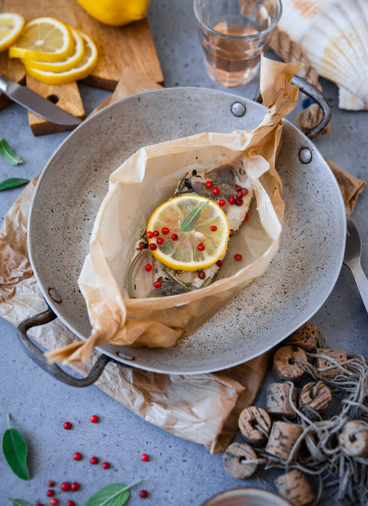 recette poisson papillote au four