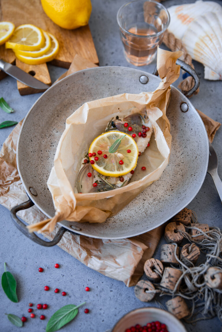 recette poisson papillote au four