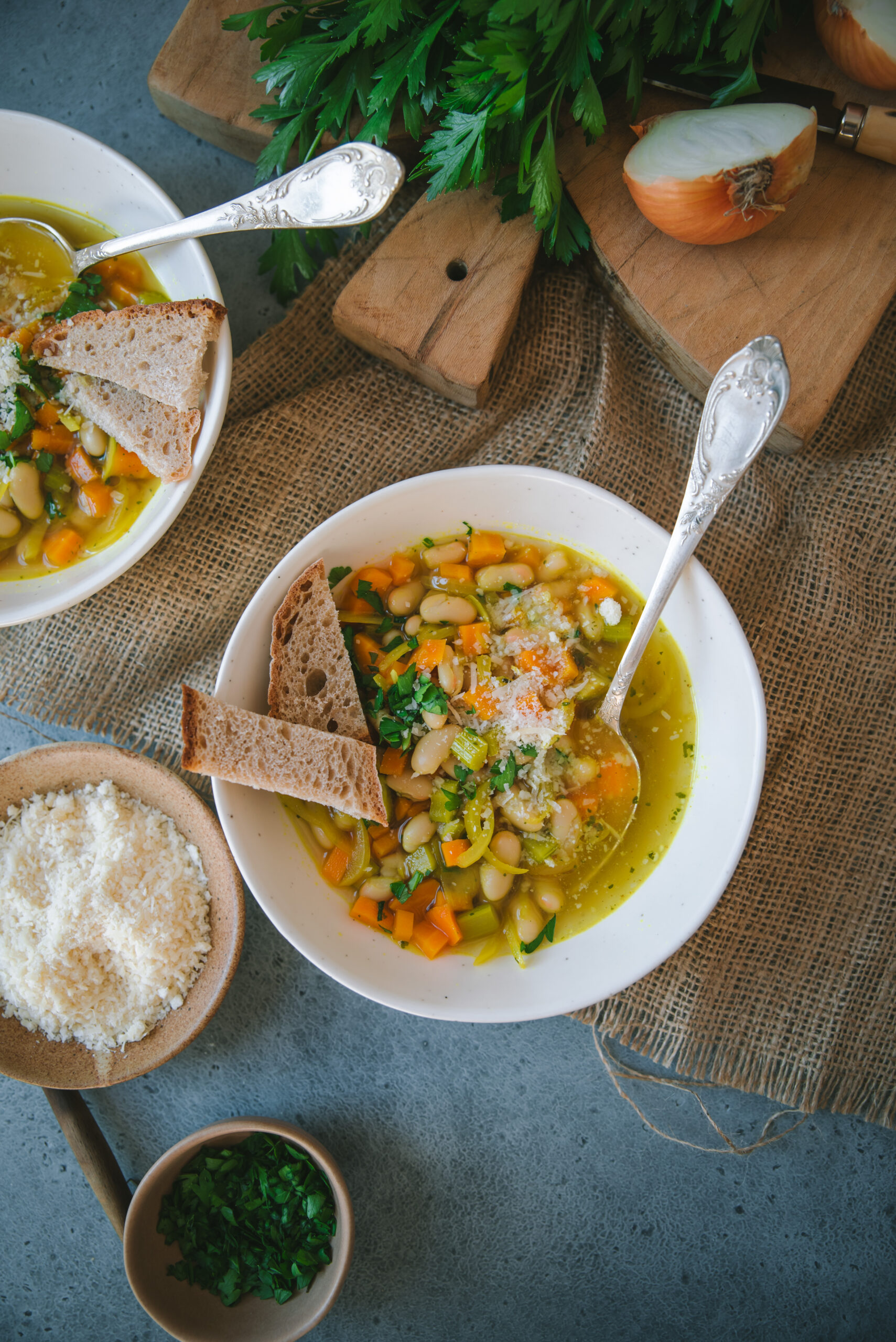 White Bean and Vegetable Soup Recipe