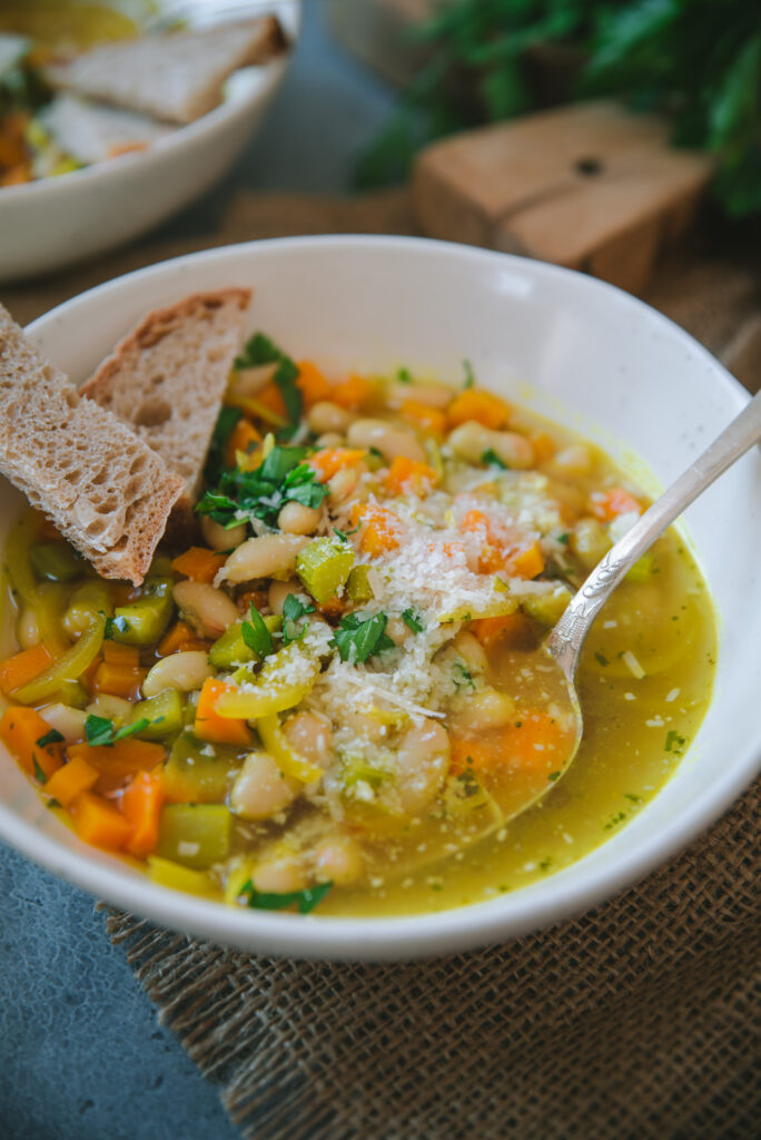 soupe haricots blancs legumes - recettes légumes automne
