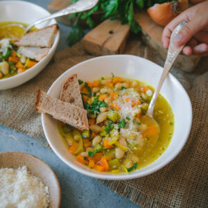 recette soupe haricots blancs legumes