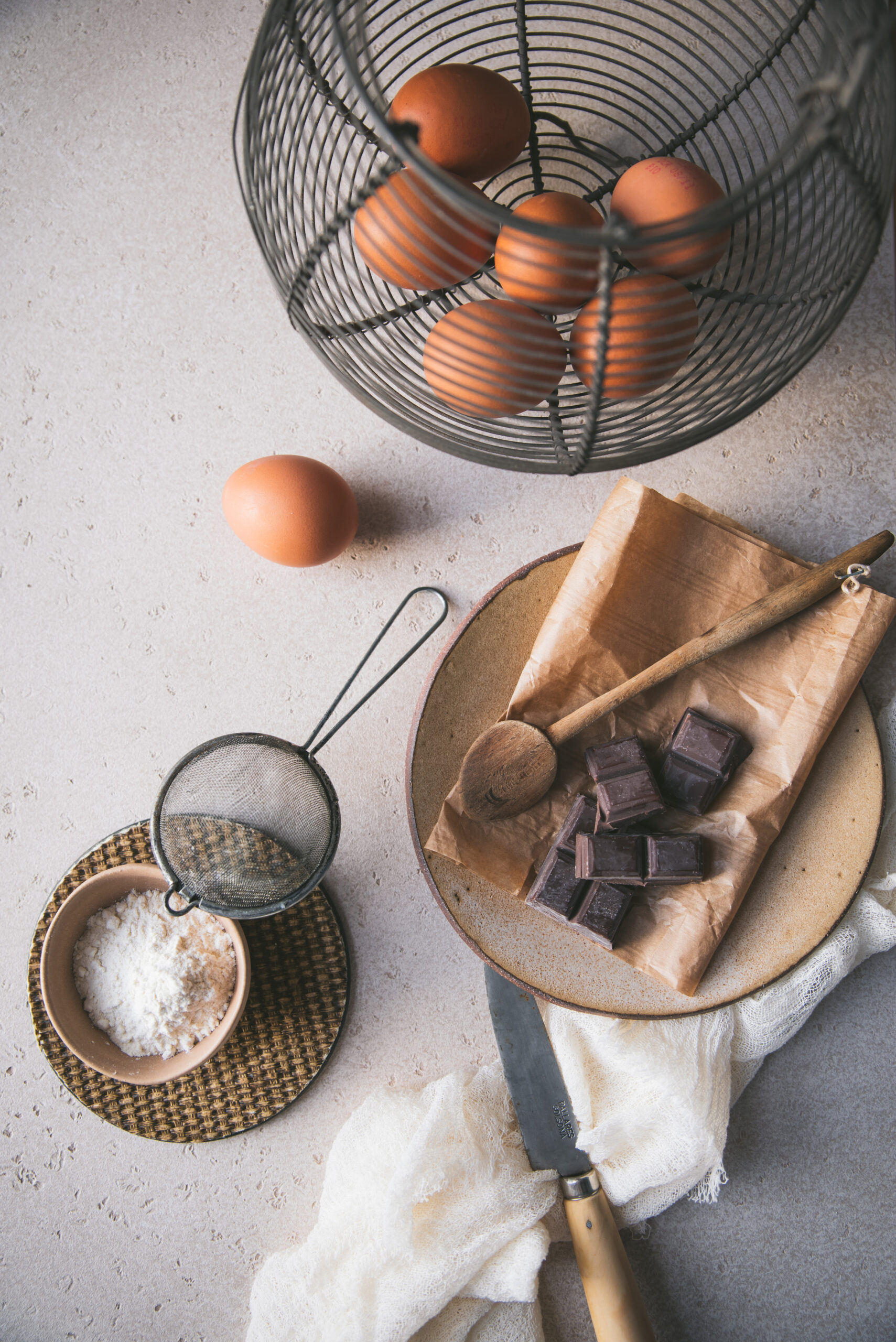 ingredient Chocolate and Almond Flour Cake Recipe