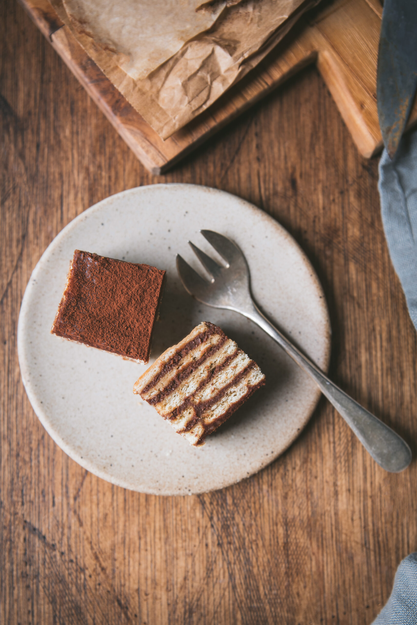 chocolate and coffee petit-beurre cake recipe