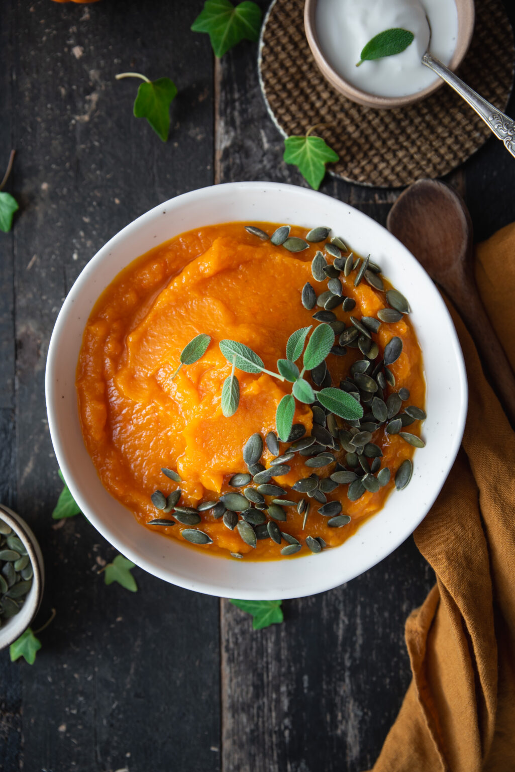 Purée de potimarron crémeuse - Recette - Tangerine Zest