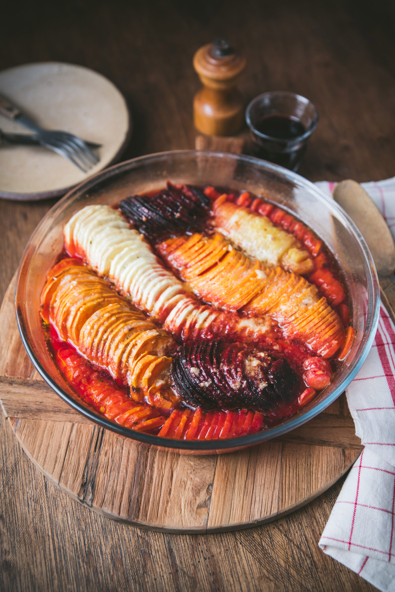 Baked Root Vegetable Gratin Recipe