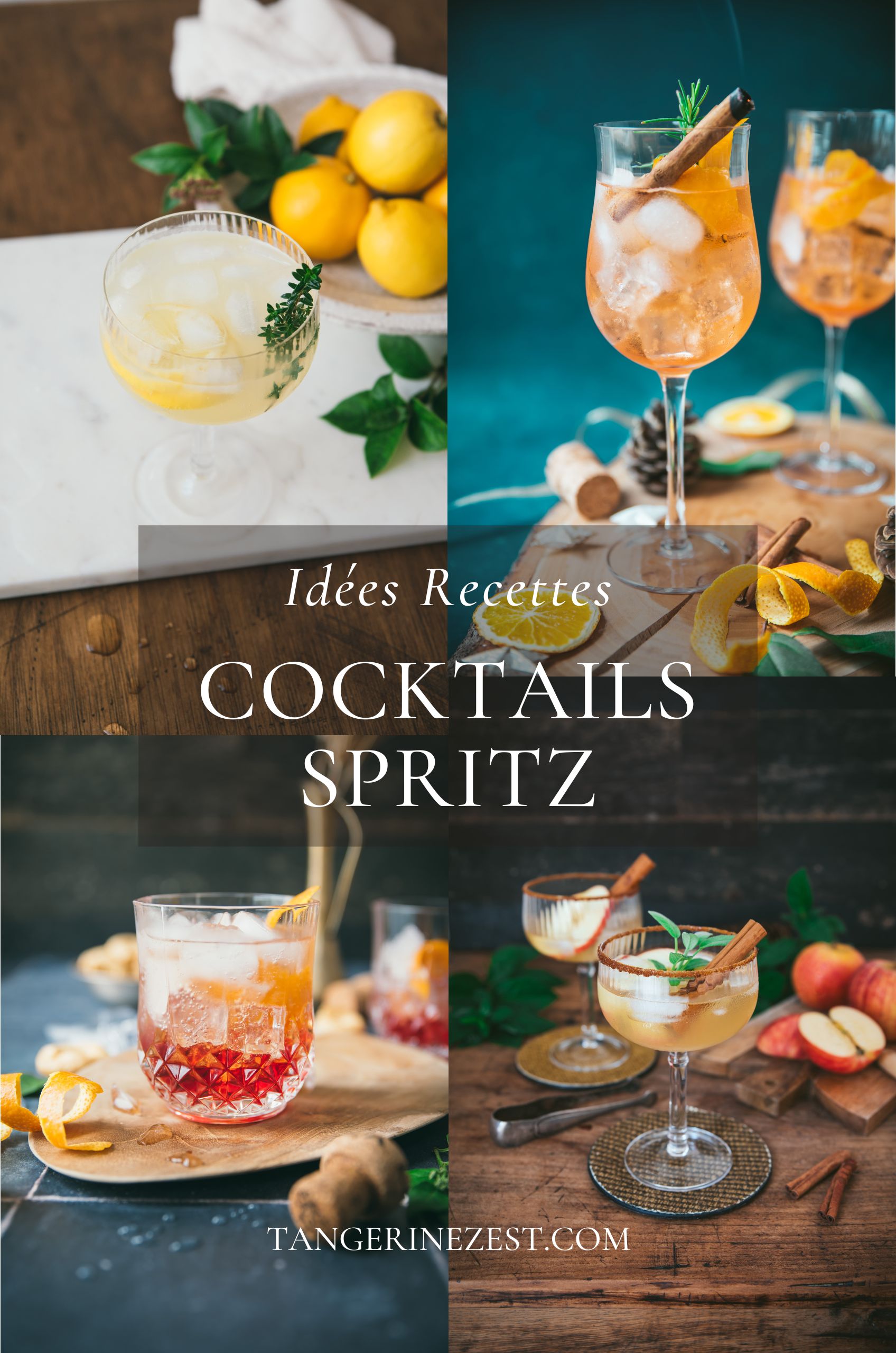 idées recettes pour un Cocktail Spritz