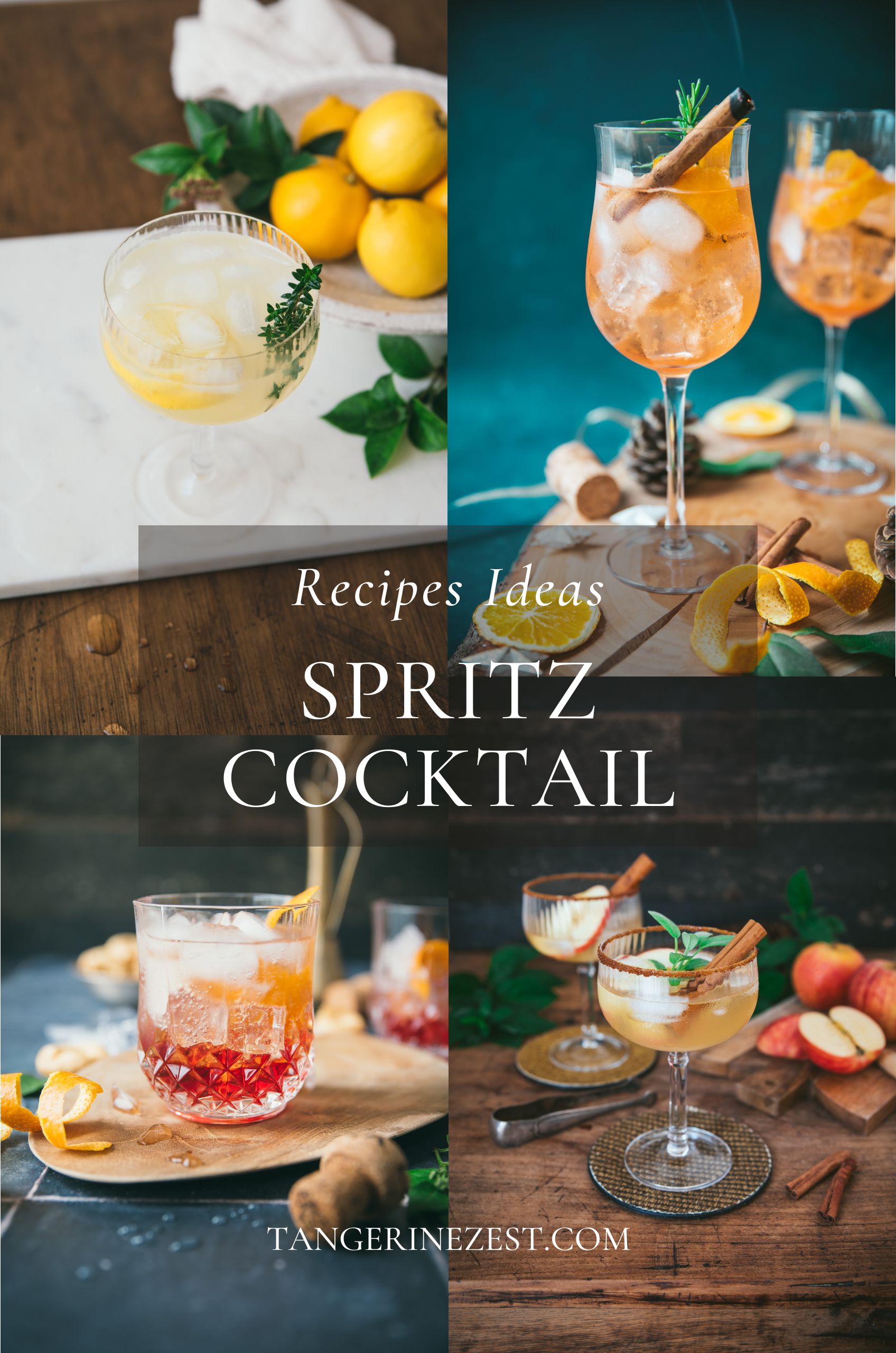 Sparkling Grapefruit Rosé Cocktail