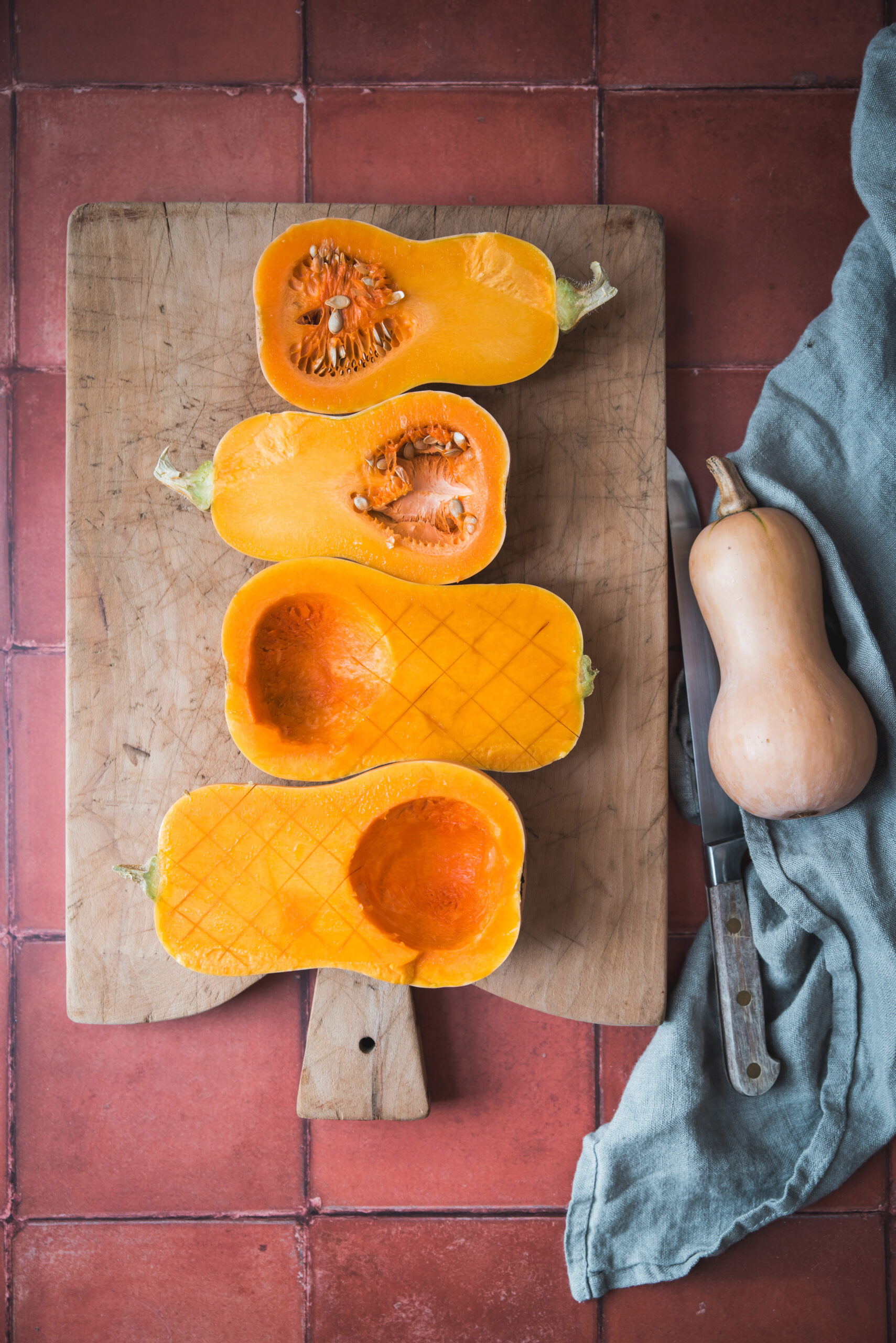 recette Butternut au four