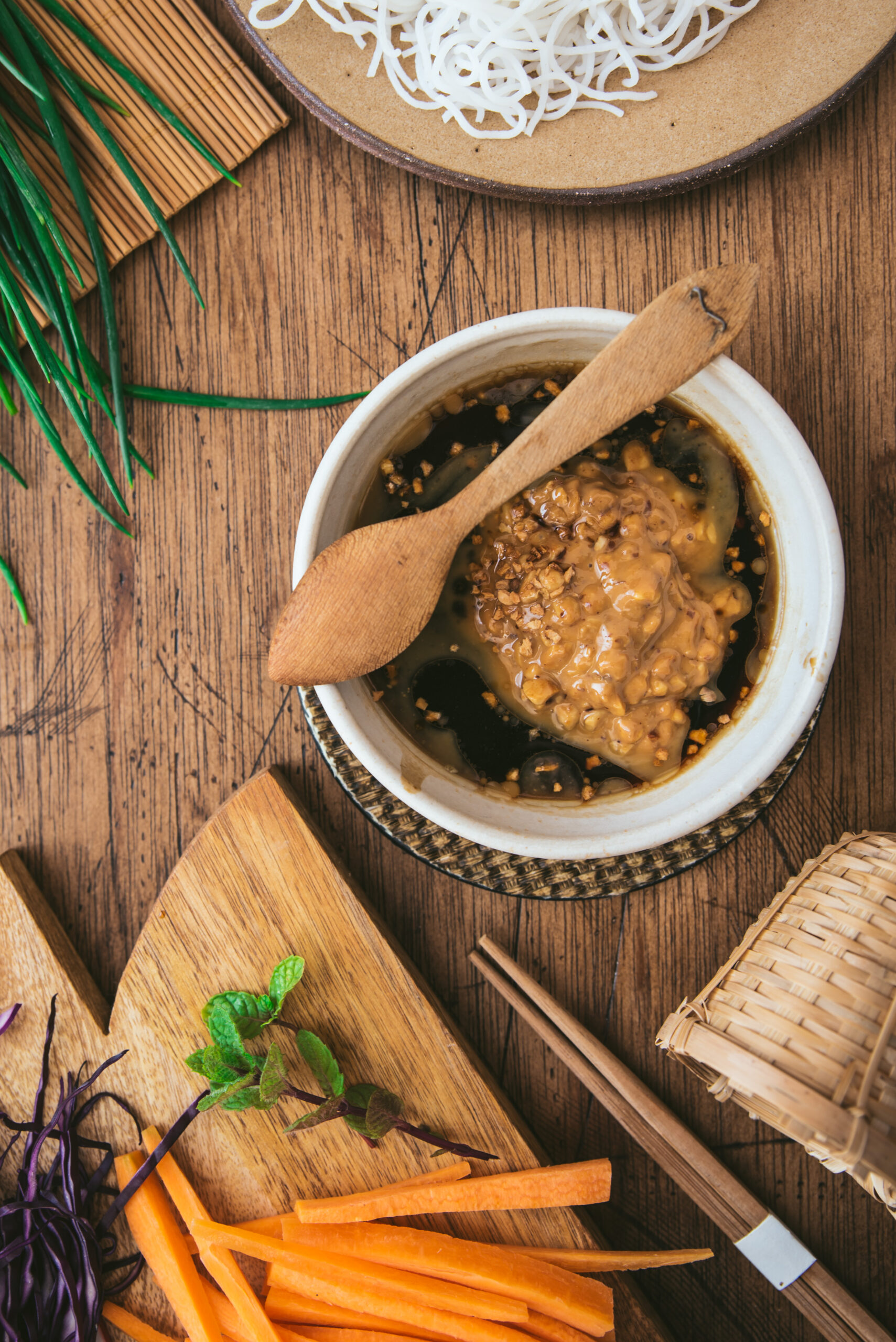 recette Sauce cacahuète et soja