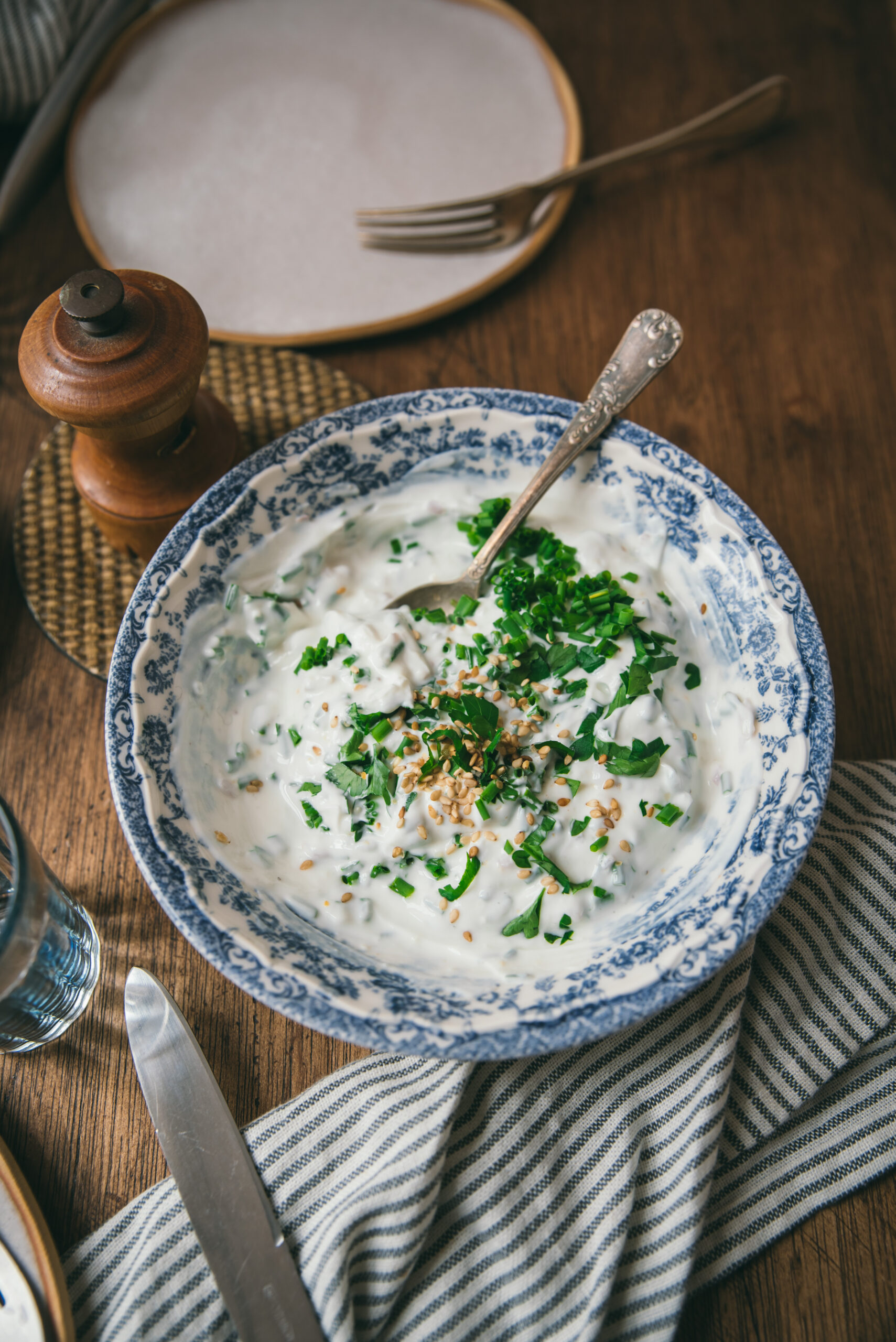 Fresh Herbs yoghurt Dip Recipe