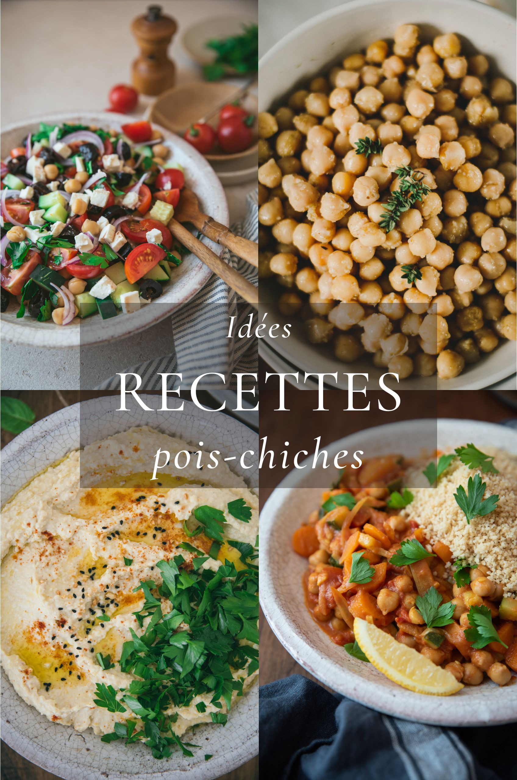 Idées recettes Pois-Chiches