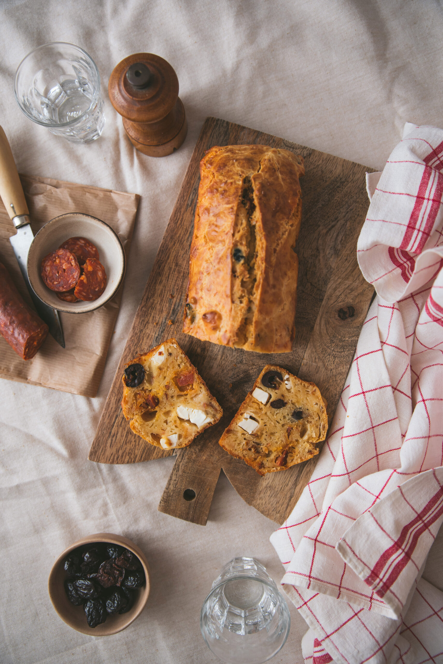 recette apéritive olive tomate séchée