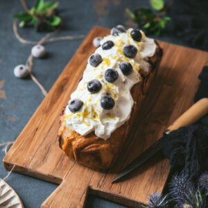 recette gateau yaourt myrtille citron