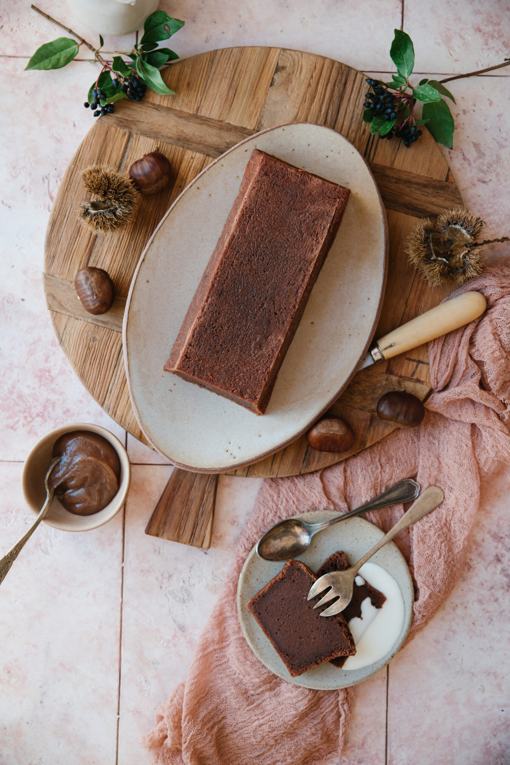 recette fondant chocolat crème de marron