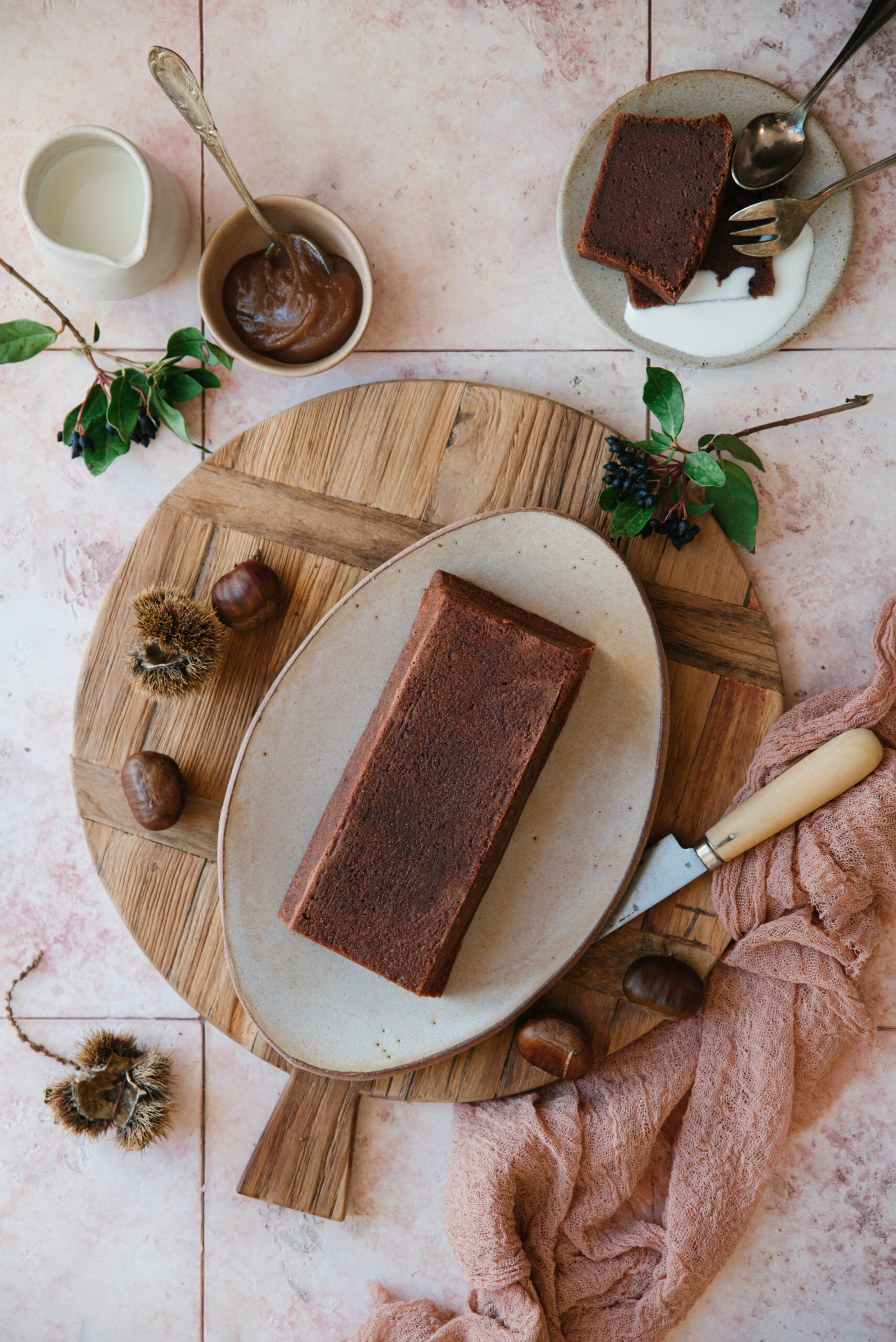 recette gateau chocolat chataigne