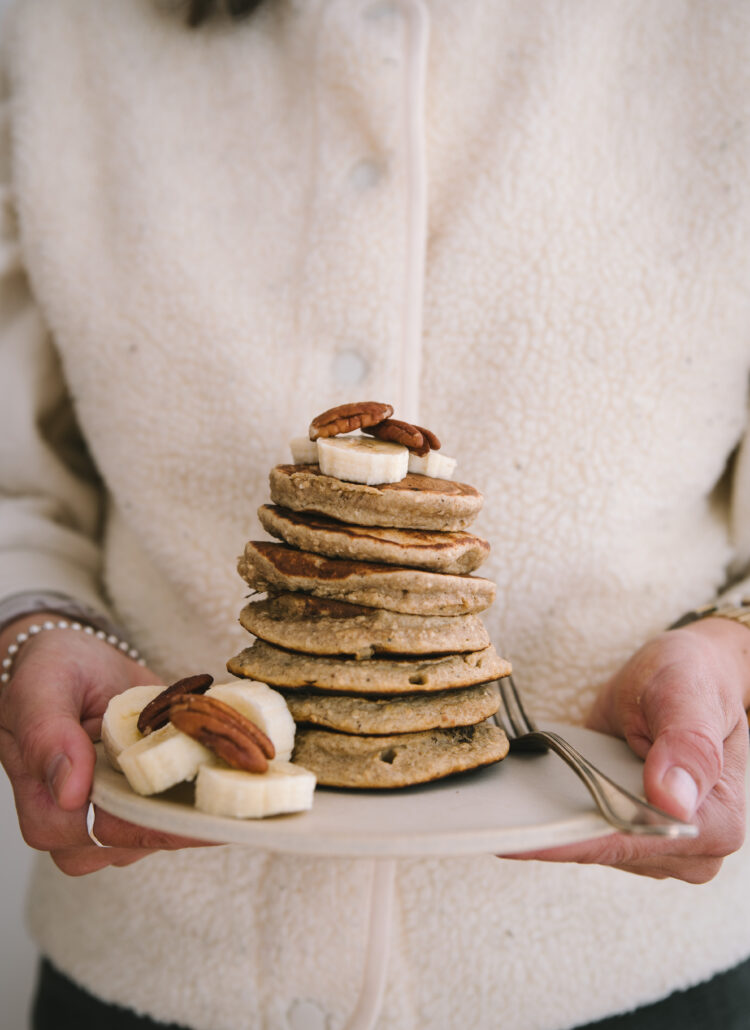 recette healthy pancakes banane avoine