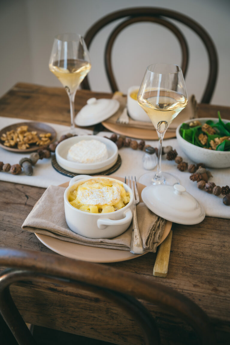 recette Mini-cocotte de pomme de terre gratinée au fromage saint-marcellin