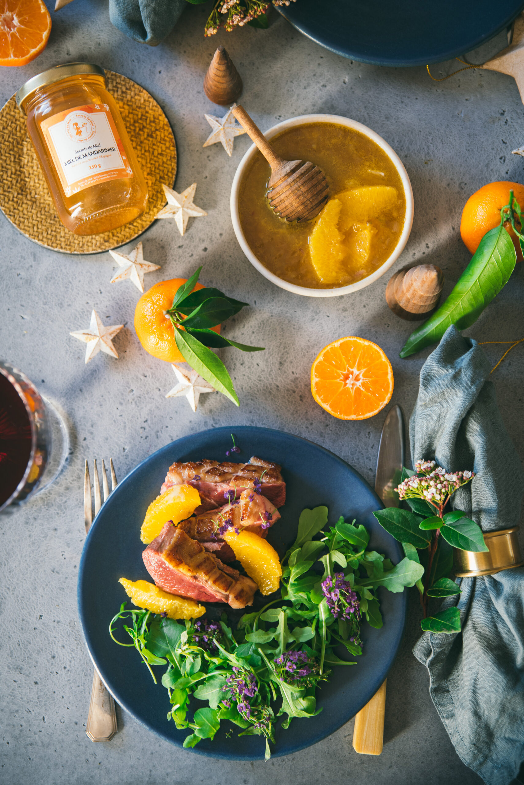 Duck Breast with Orange and Honey Sauce Recipe