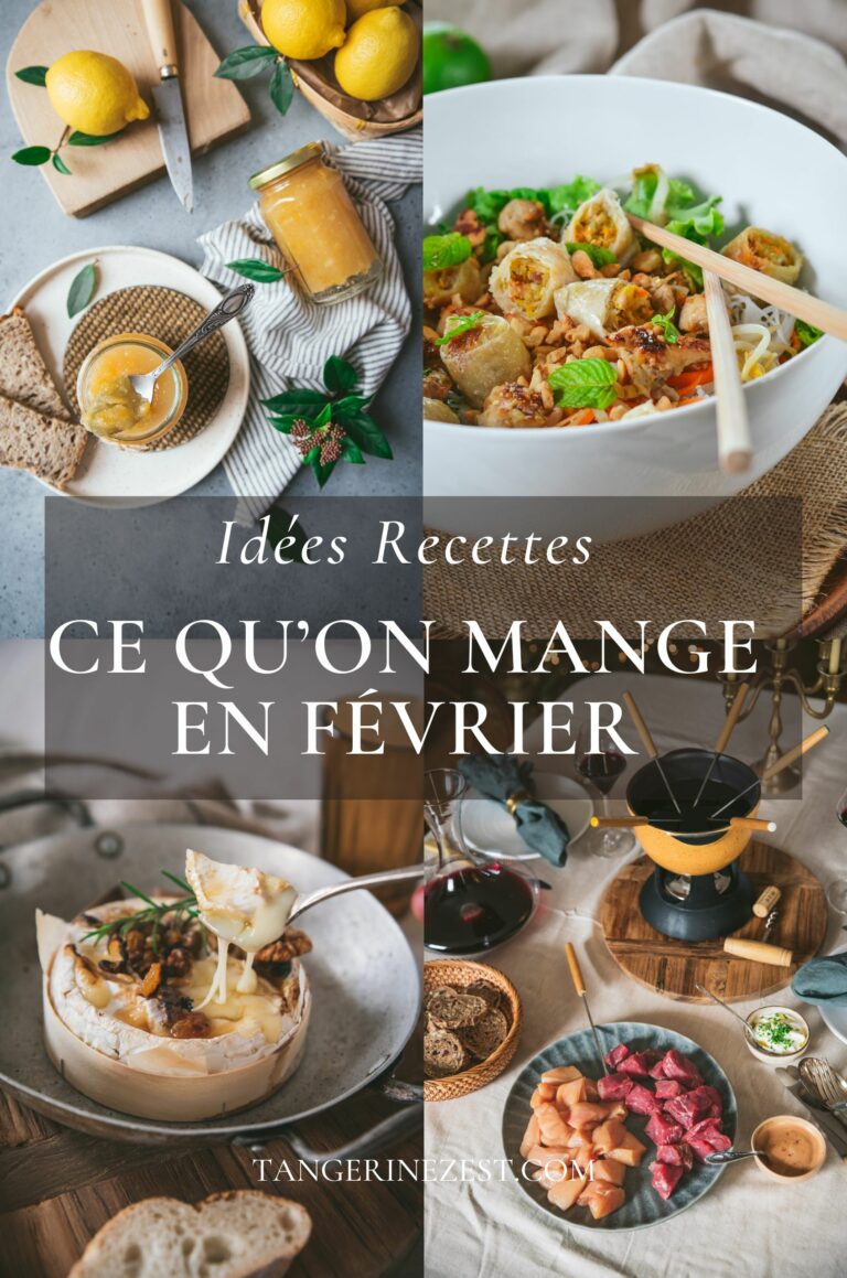 Ce qu'on cuisine au mois de février