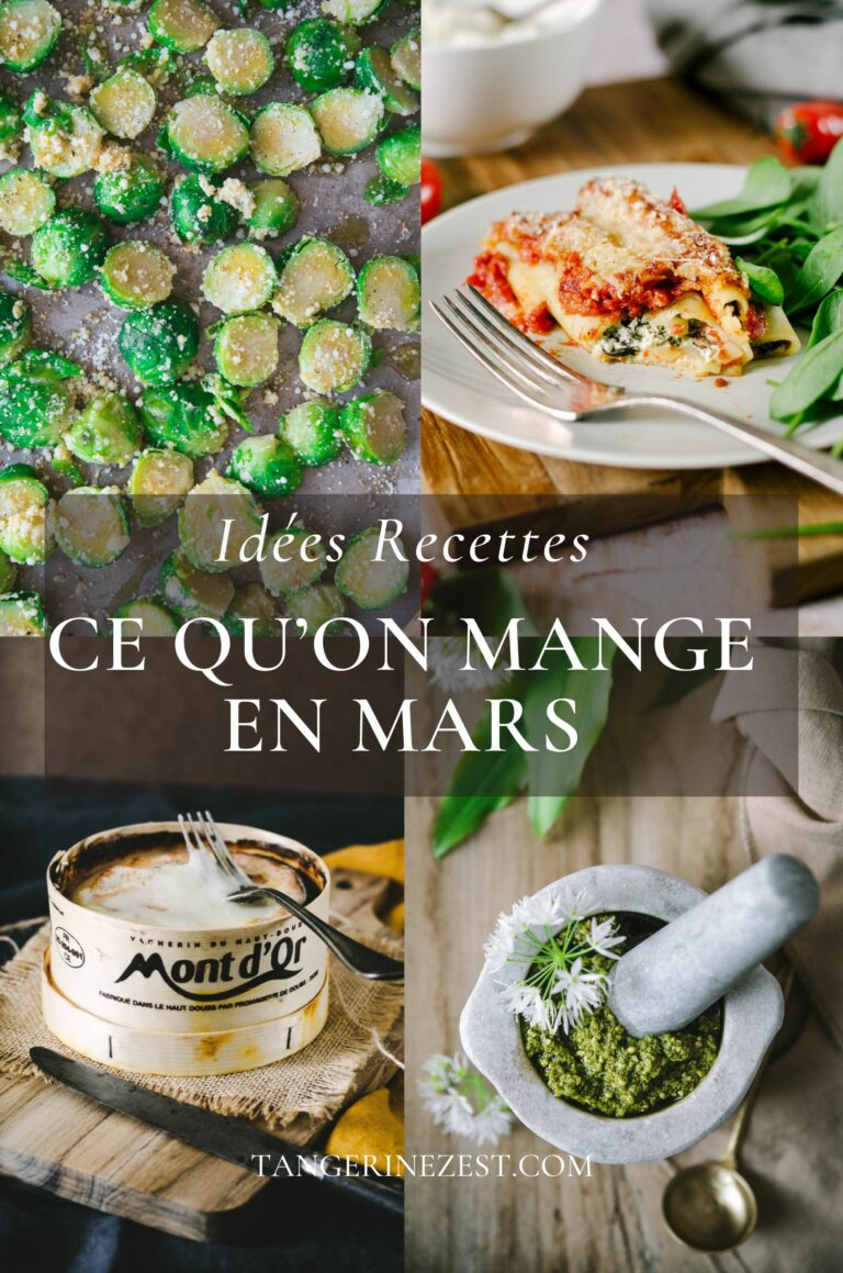 Ce qu’on cuisine au mois de mars