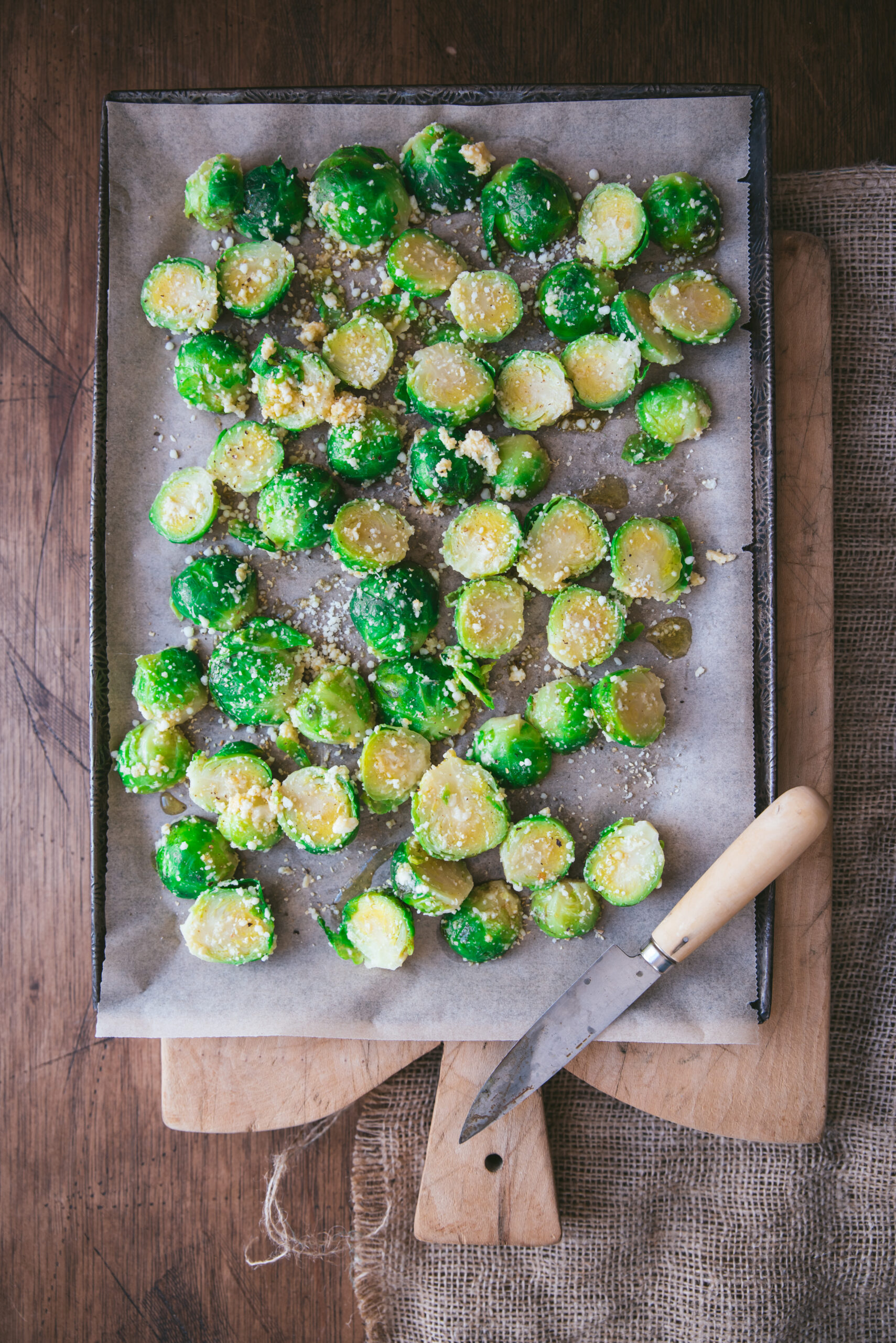 recette choux bruxelles au four