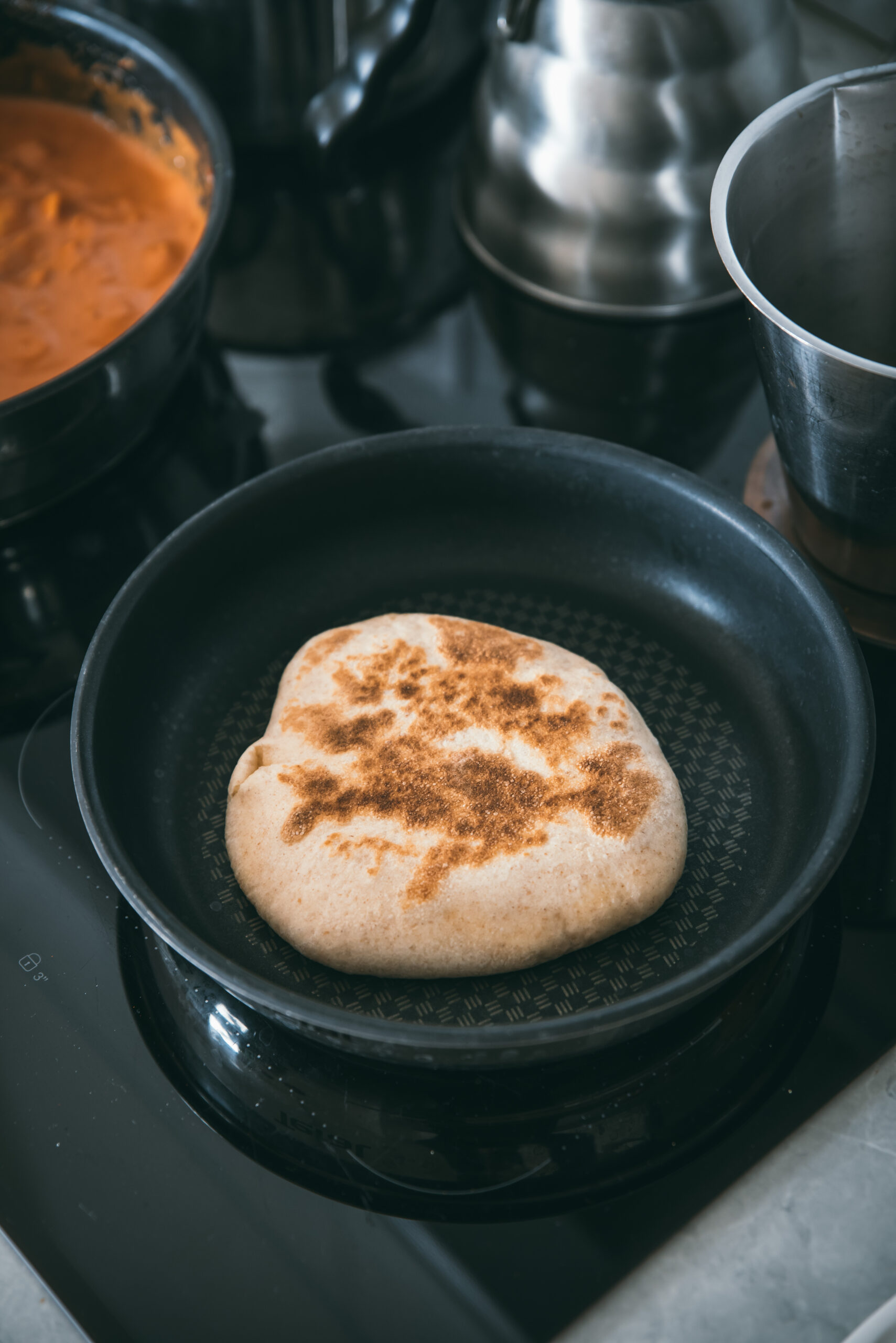 recette-cheese-naan-maison-cuisson-poele