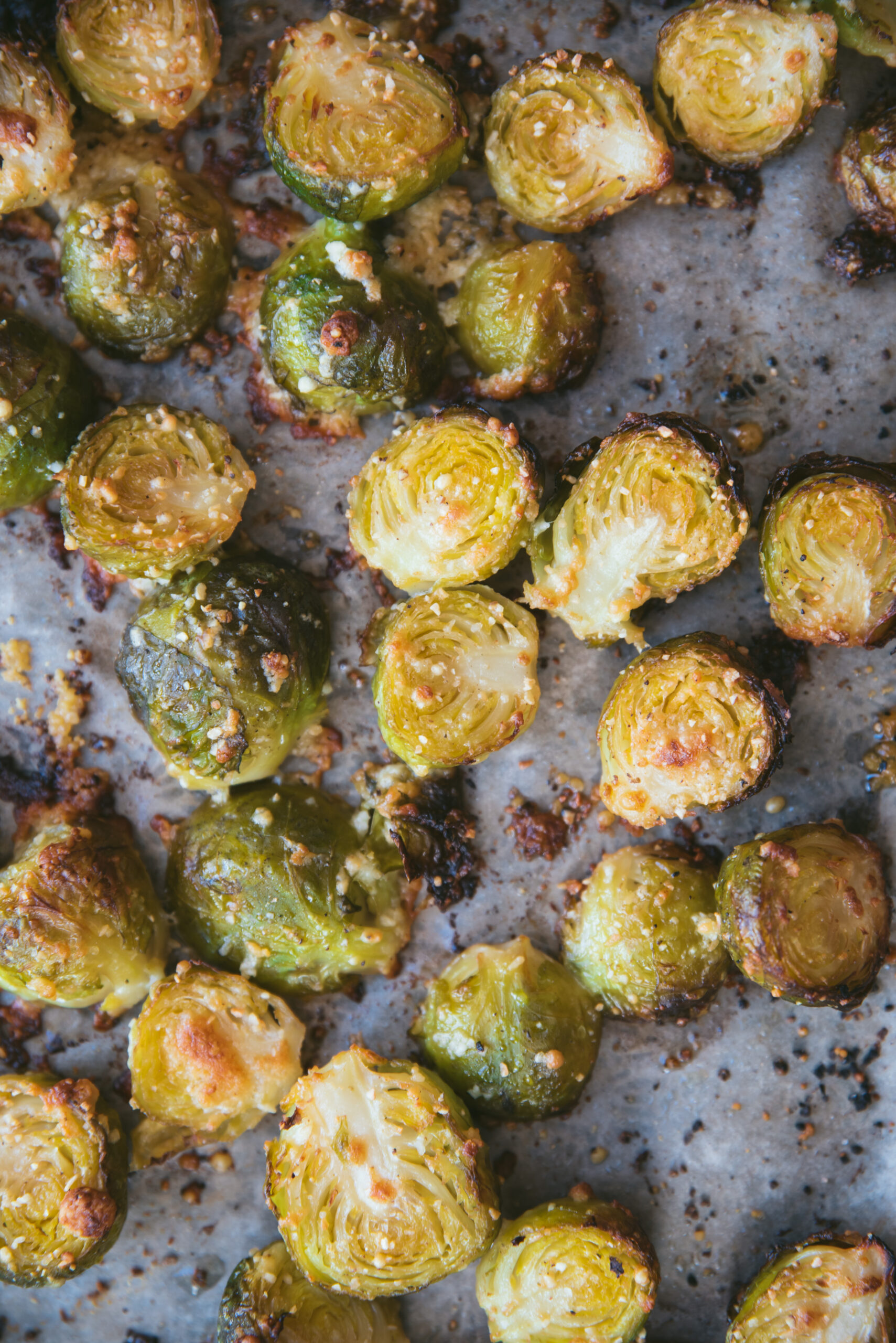 Parmesan Roasted Brussels Sprouts Recipe