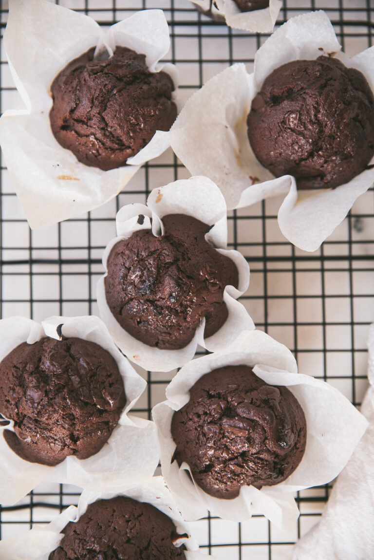 Muffins moelleux au Chocolat