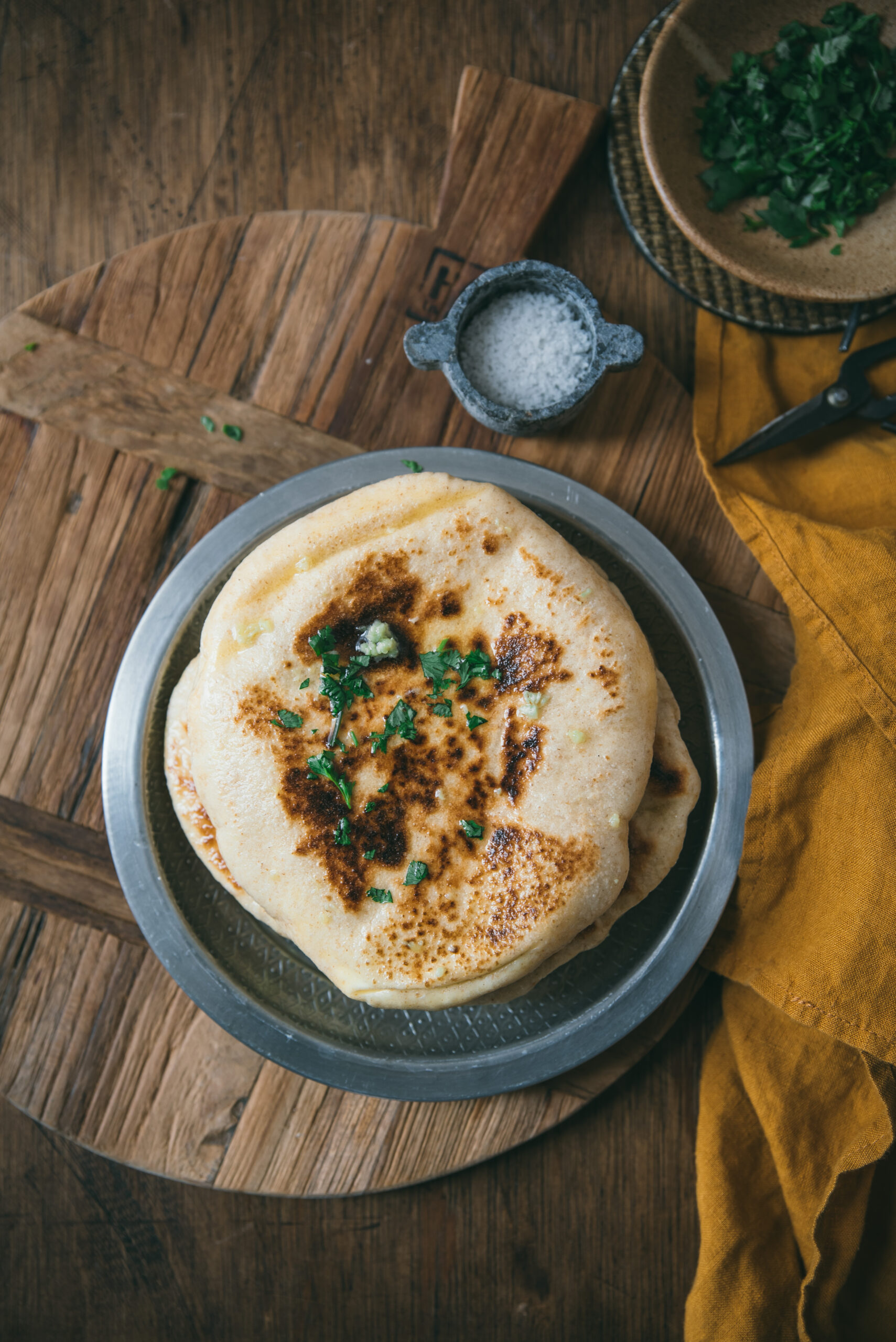 recette-pain-cheese-naan-maison-fromage-vache-qui-rit
