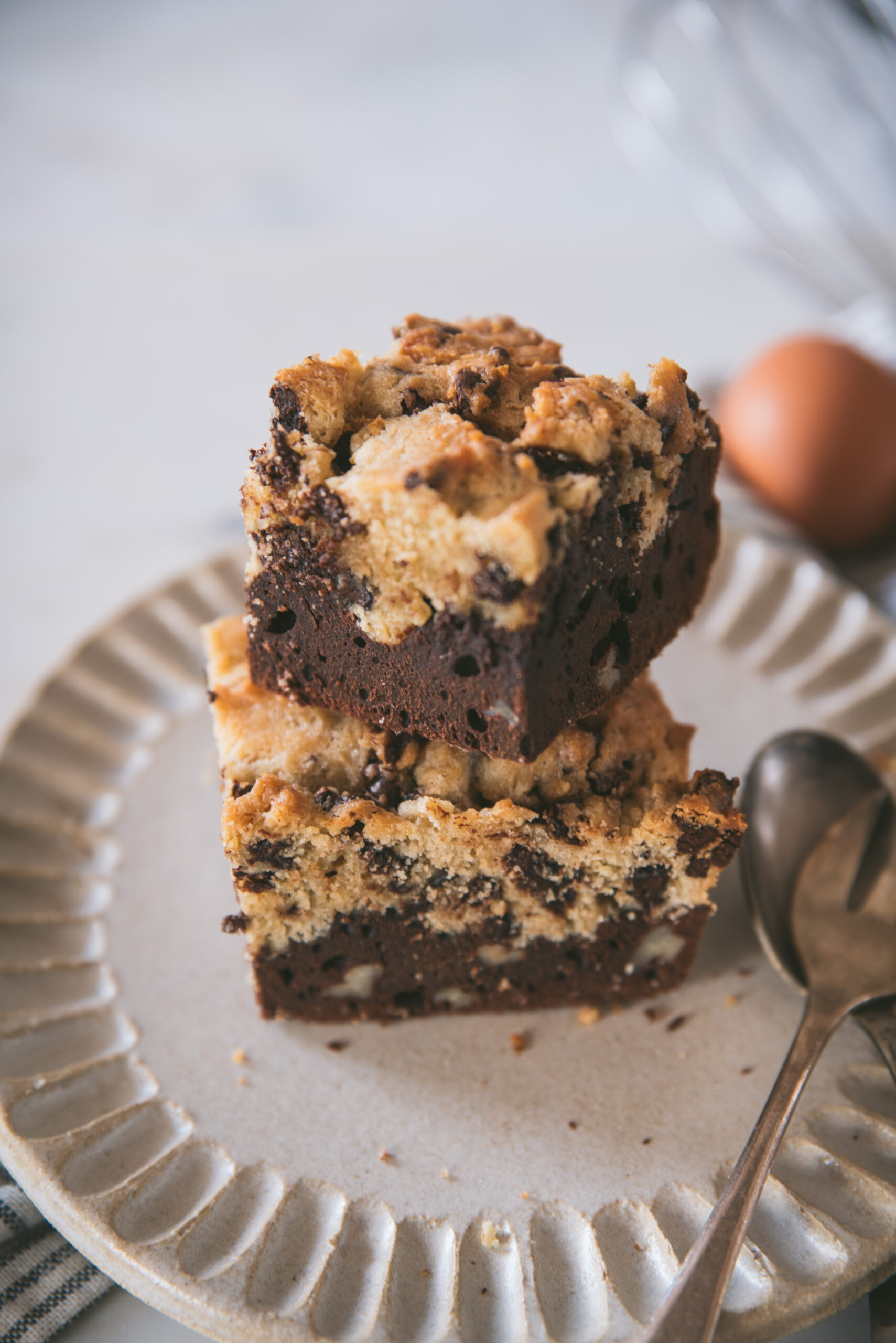 Brookie recette Gâteau Brownie-Cookie Chocolat