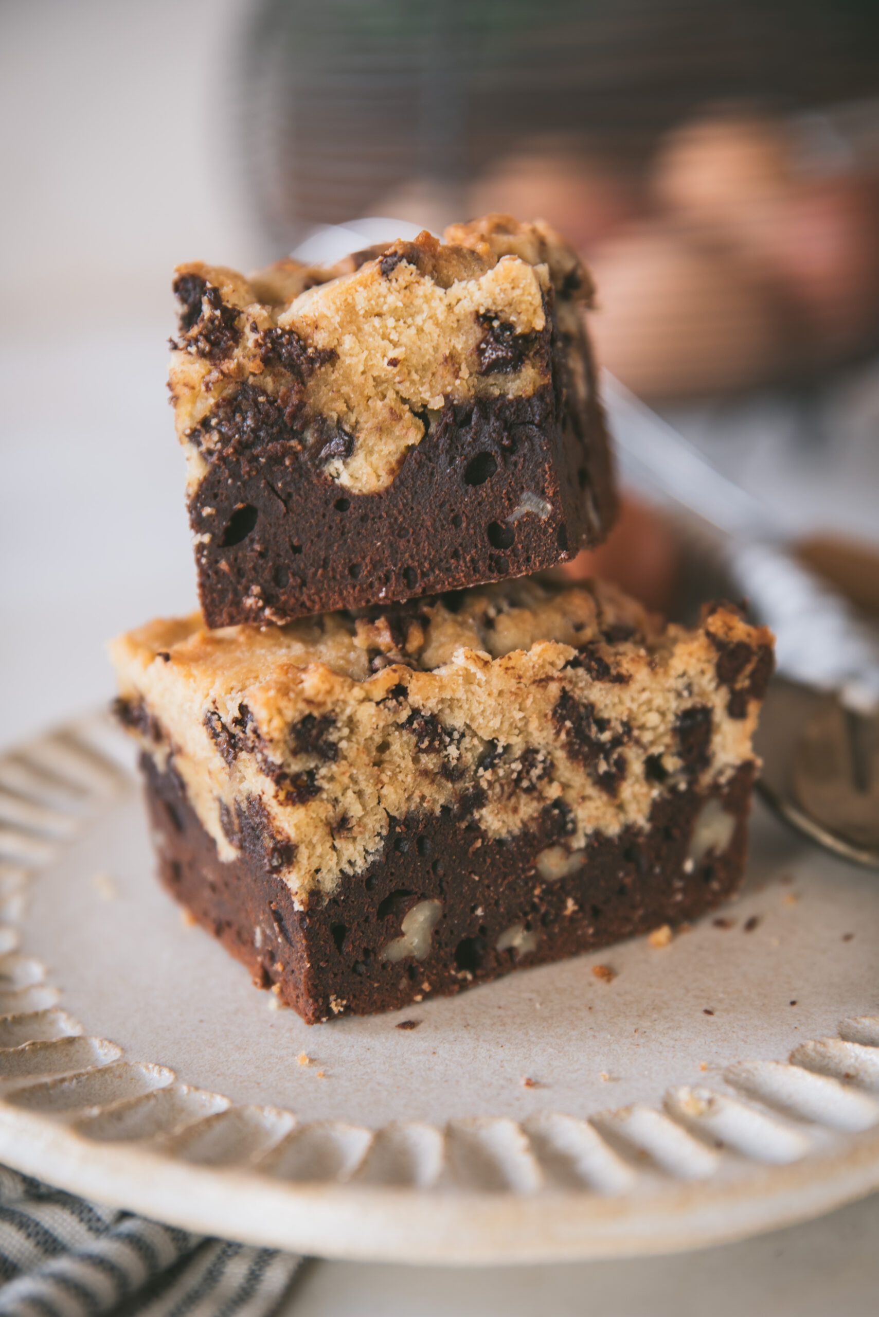 Brookie recette Gâteau Brownie-Cookie Chocolat