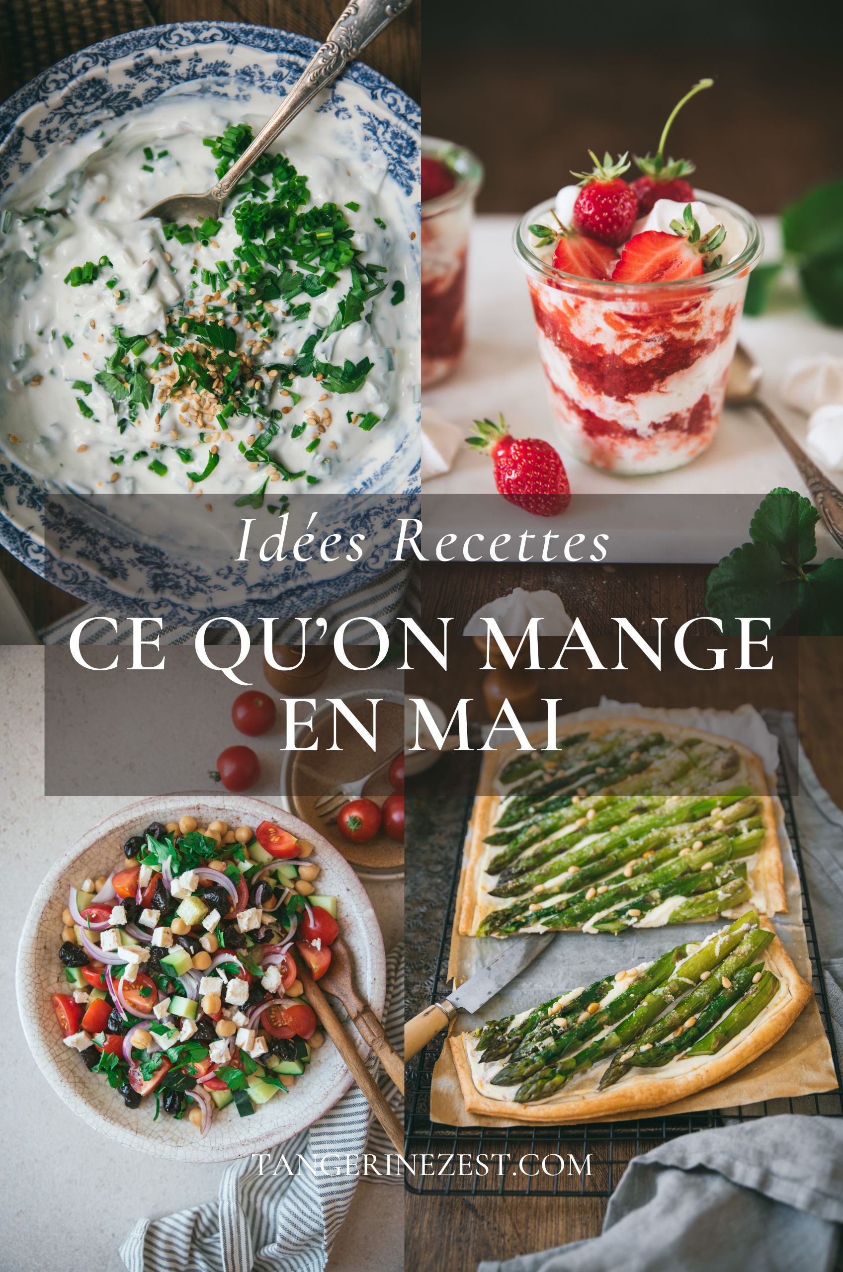 Ce qu’on cuisine au mois de mai recettes et produits de saison