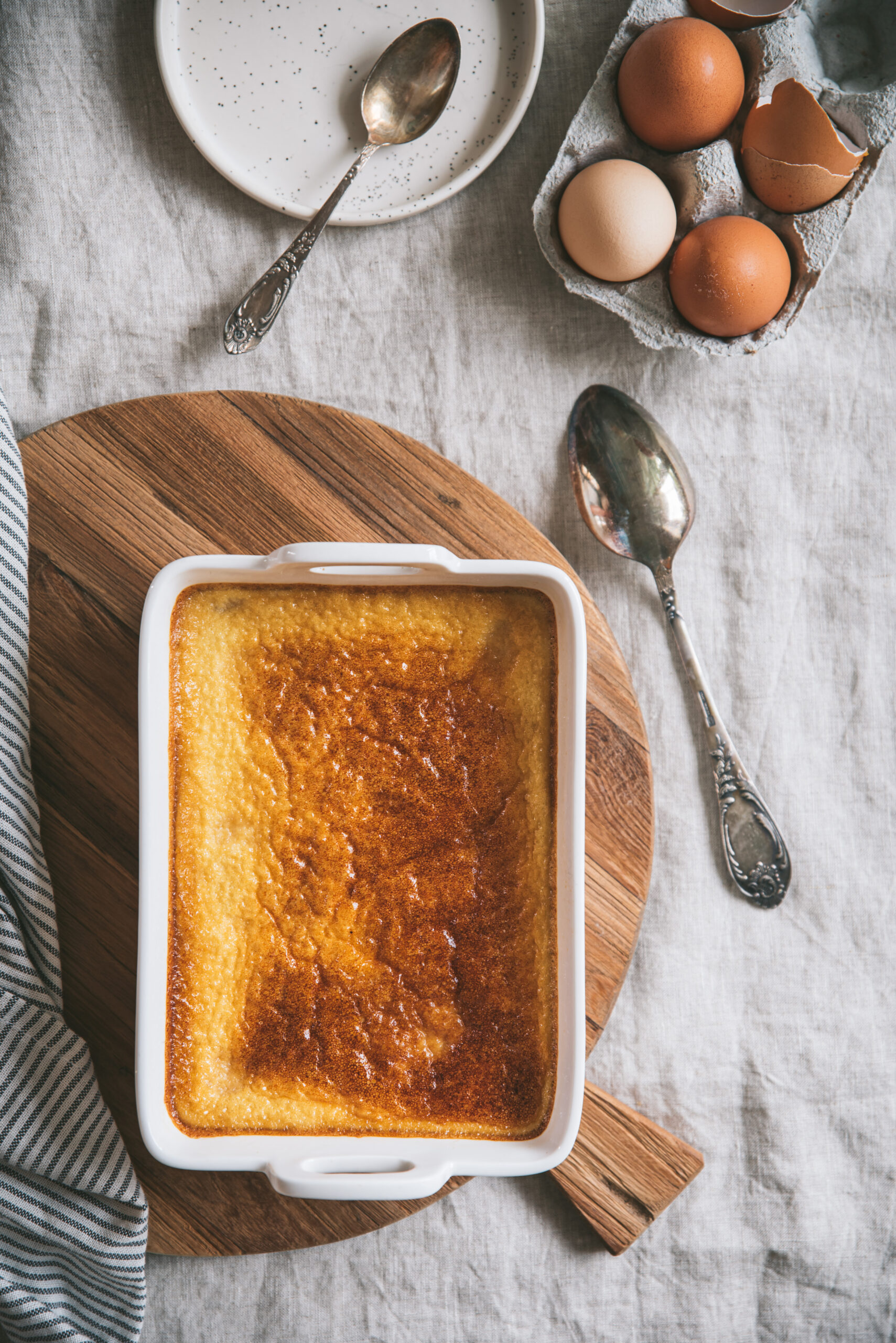 recette facile de flan oeuf au four
