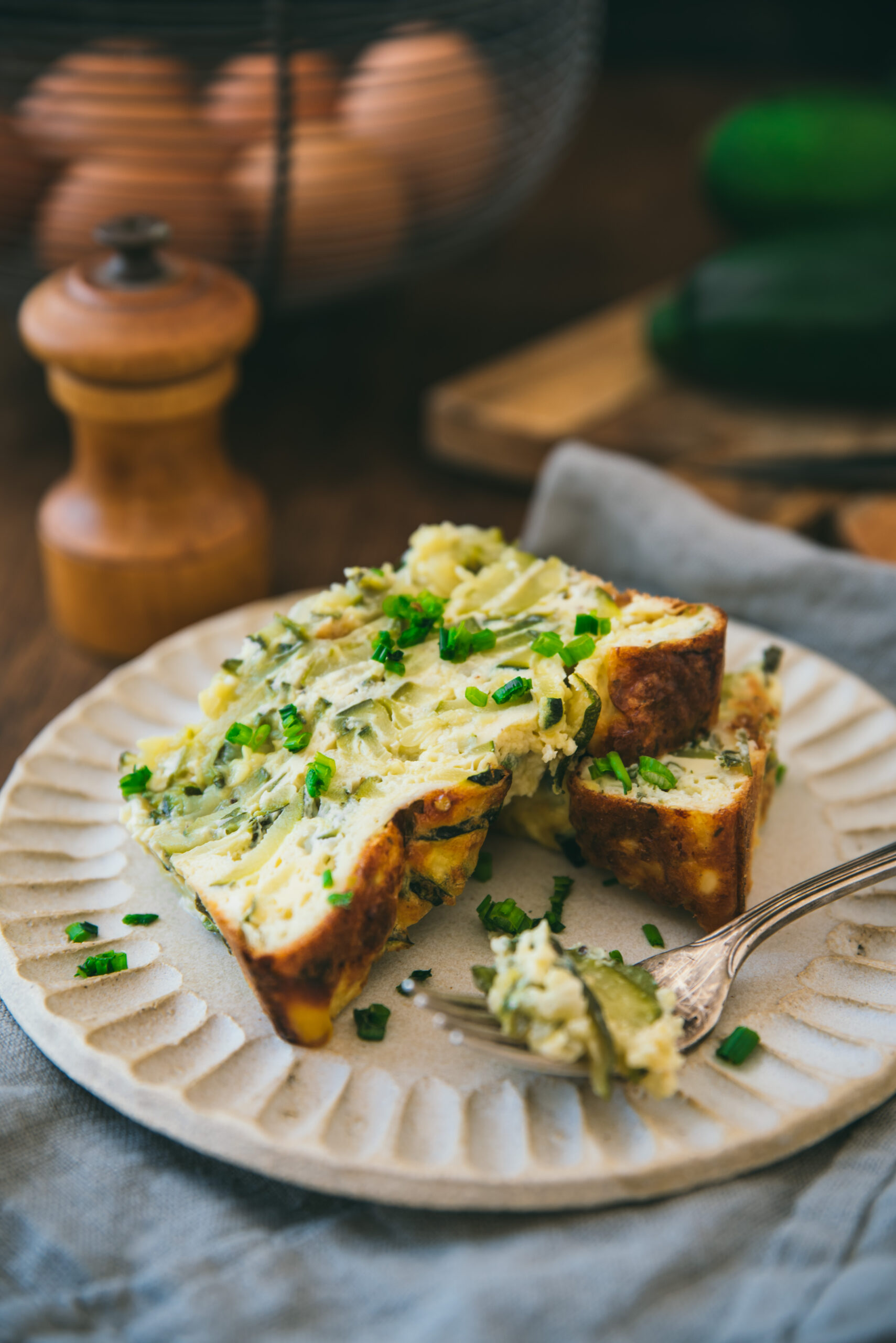 recette facile flan courgettes