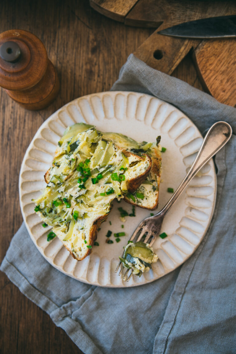 recette facile flan courgettes