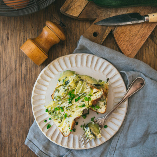 recette flan courgette