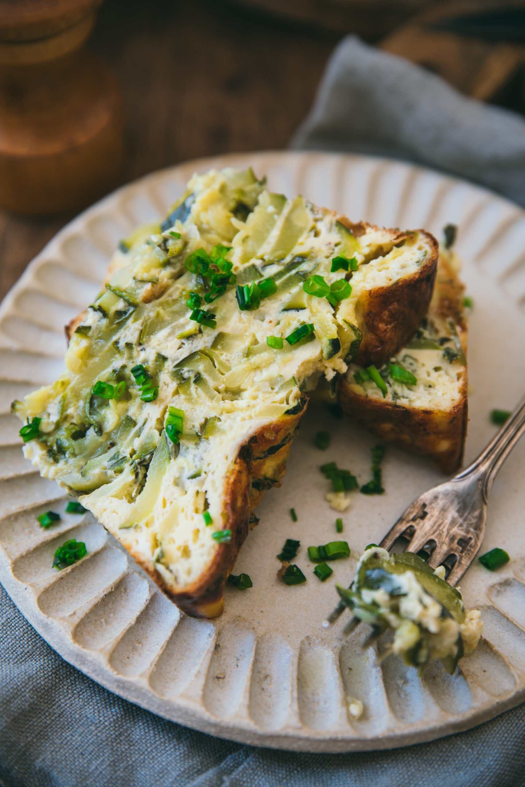 recette flan courgette