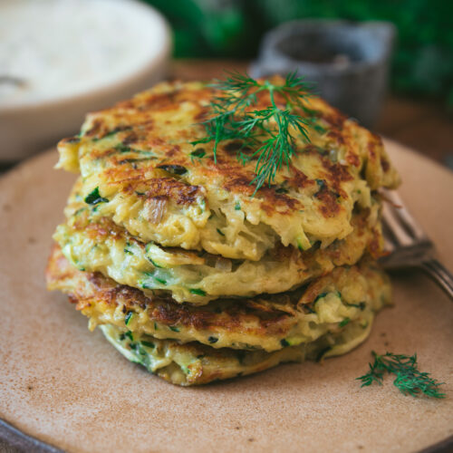 recette galettes courgette fromage