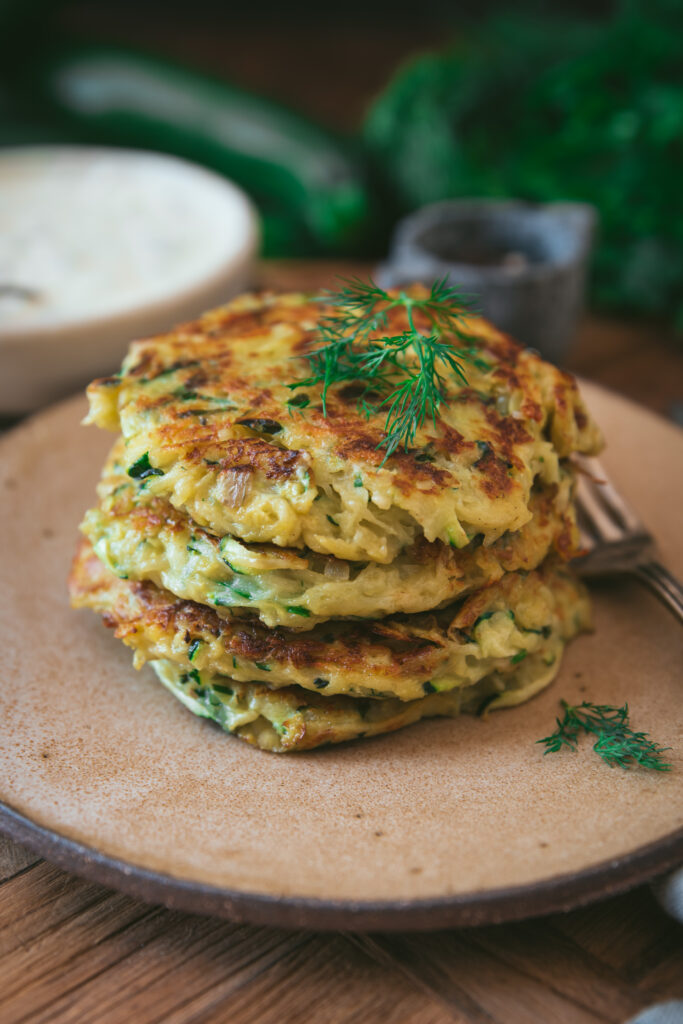 recette galettes courgette fromage
