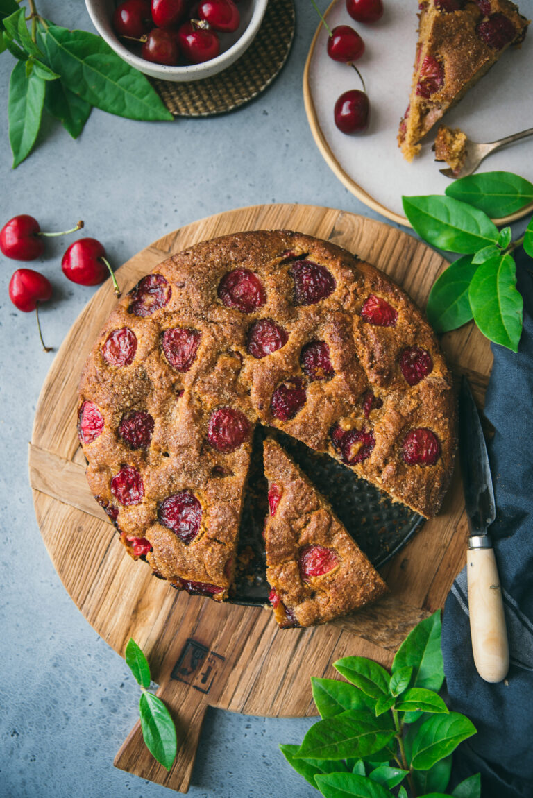 recette gateau cerise moelleux