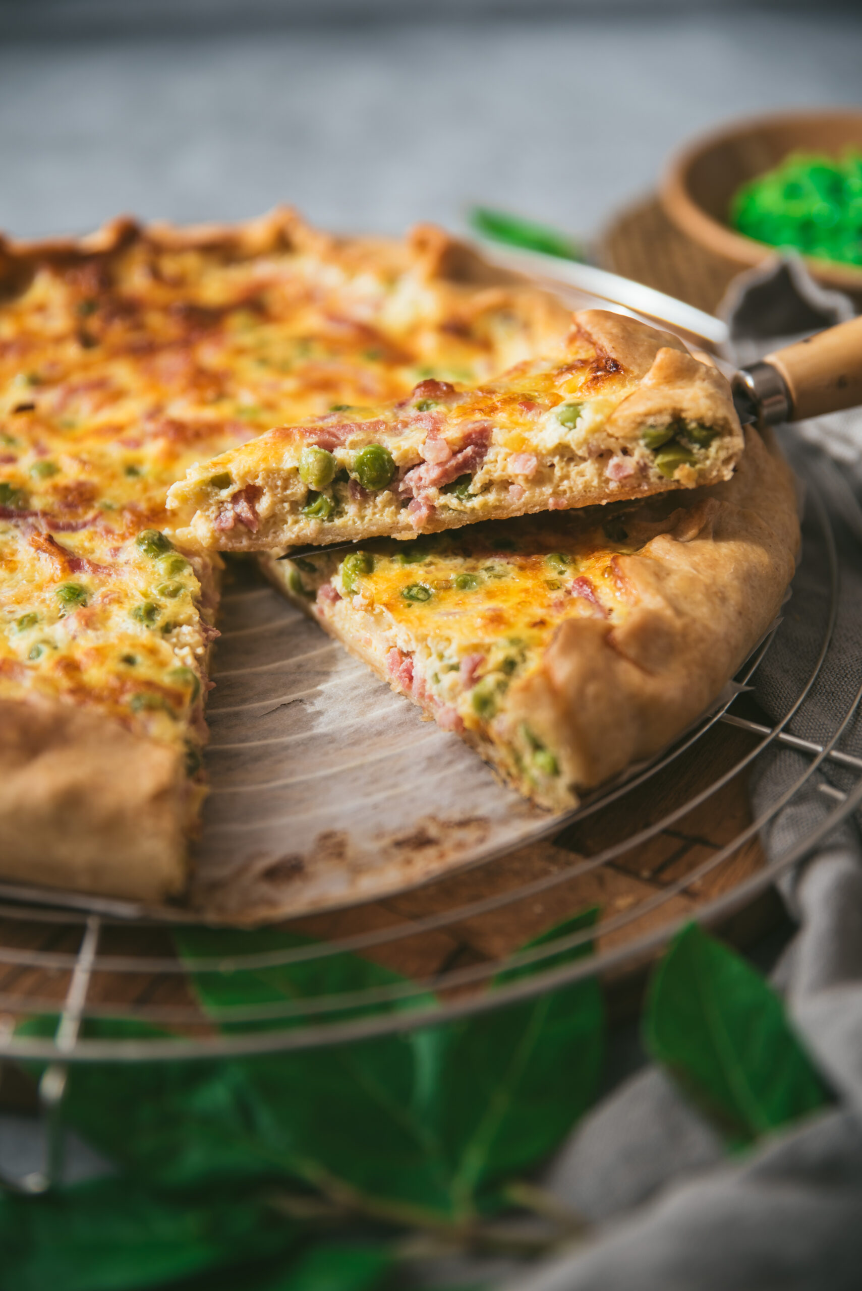 onion Bacon Quiche recipe