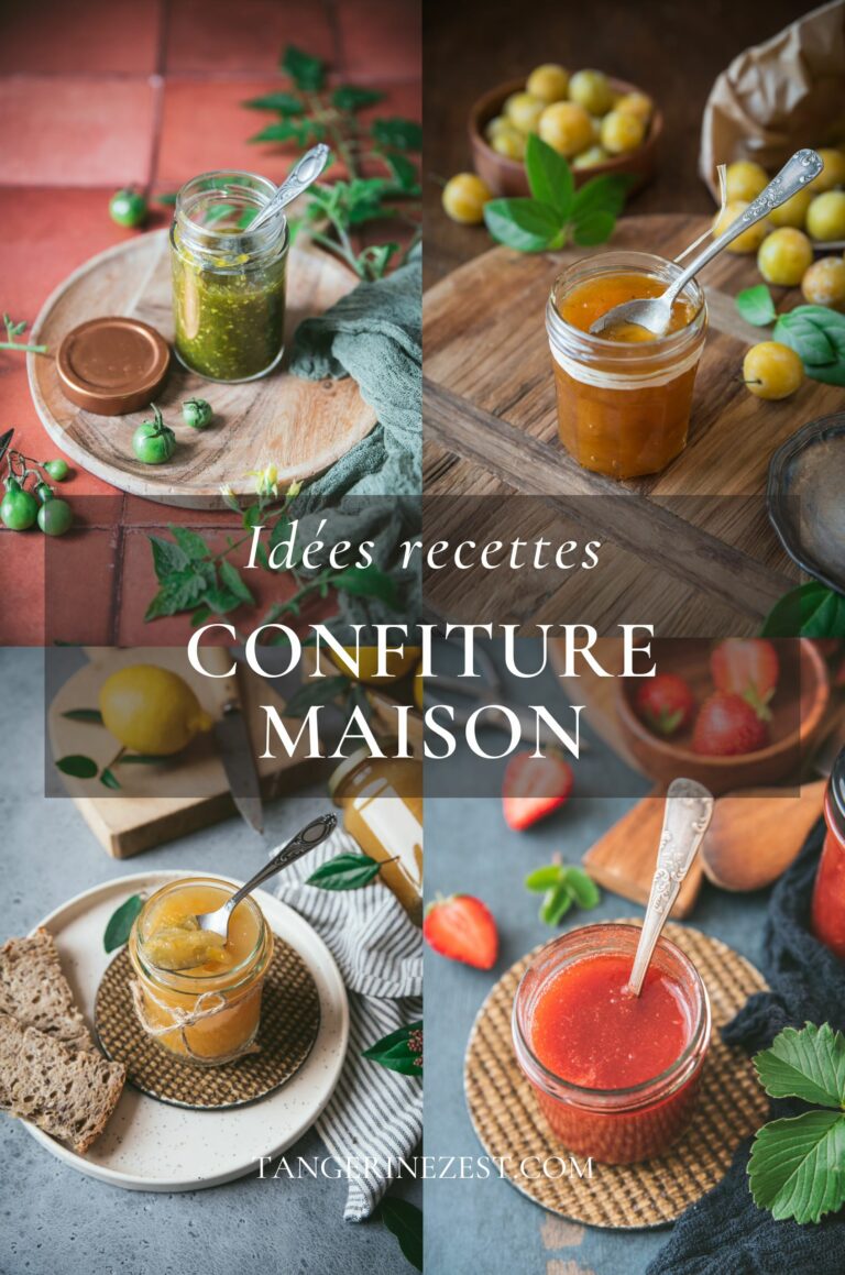 idées recettes confitures maison