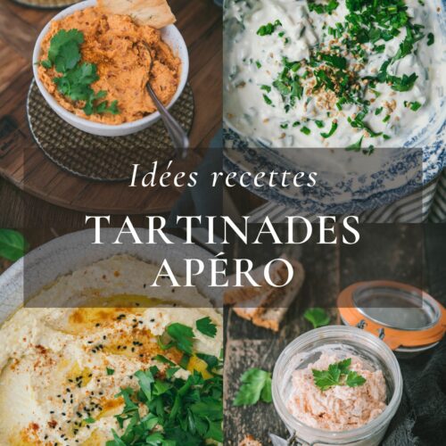 idées recettes pour sauces et tartinades apéro