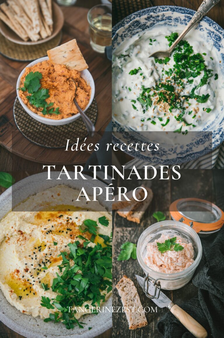idées recettes pour sauces et tartinades apéro