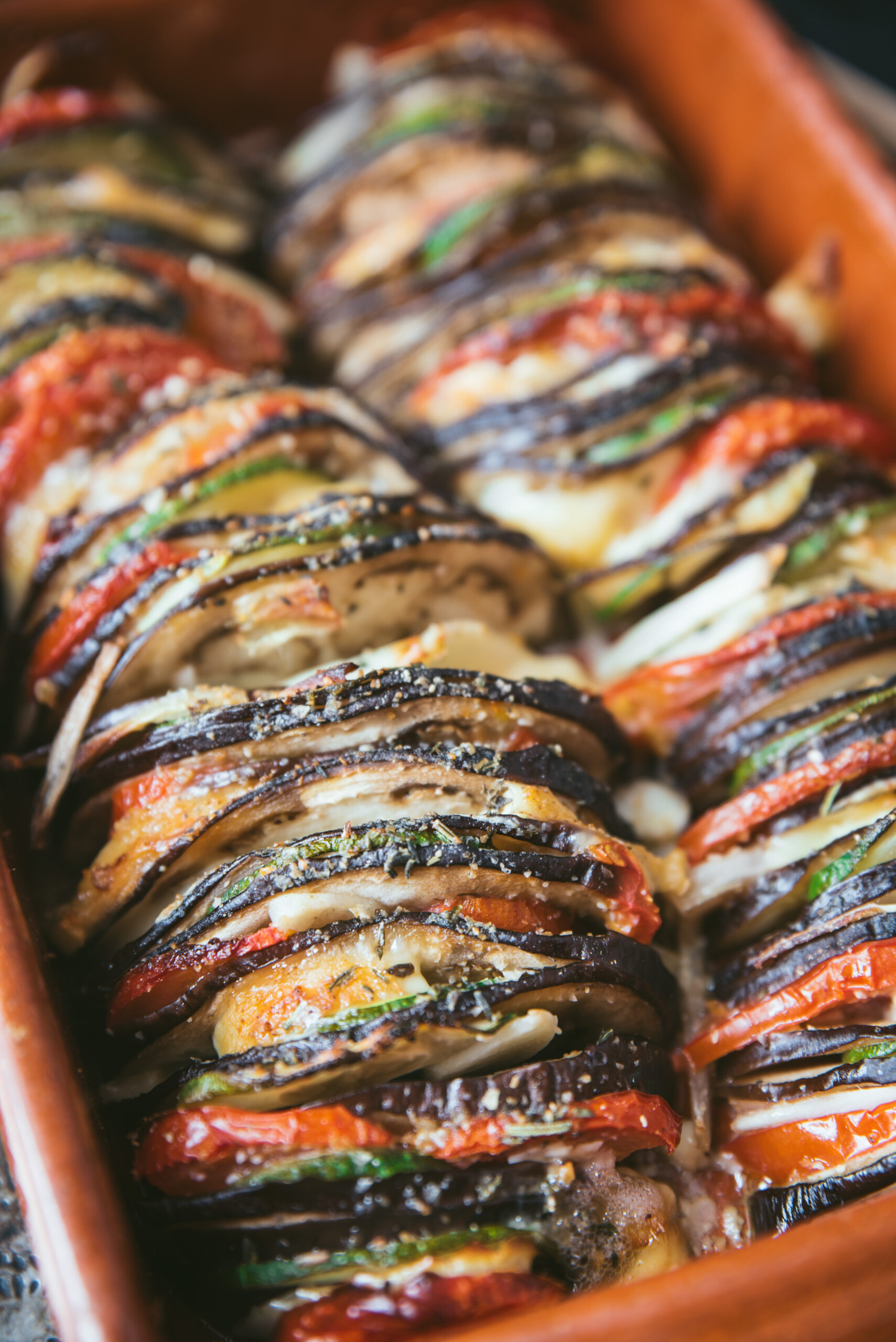 recette tian légumes chèvre