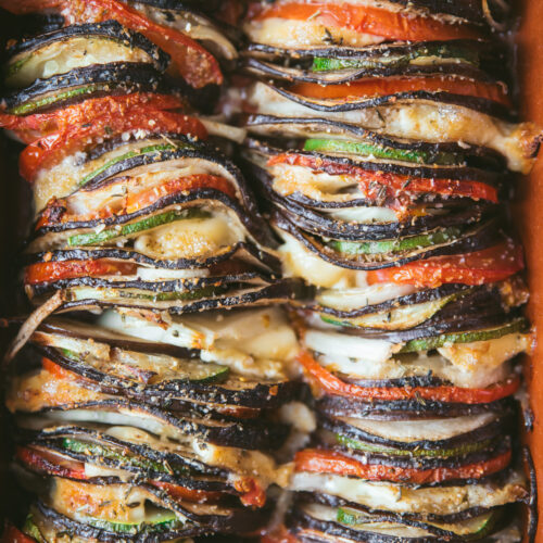 recette tian légumes mozza